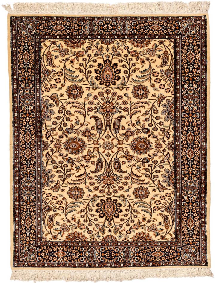Detail image of 4' 2 x 6' 2 Hand Knotted Lahour Oriental Wool Rug