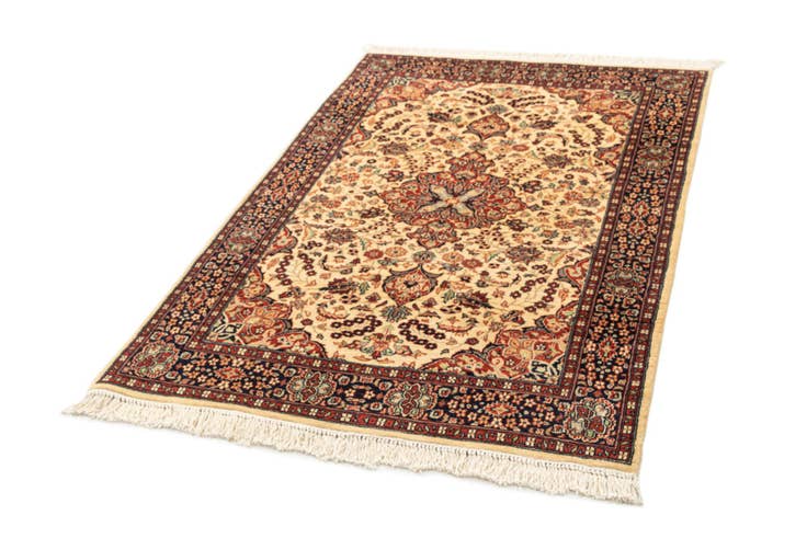Detail image of 4' 2 x 6' 3 Hand Knotted Lahour Oriental Wool Rug