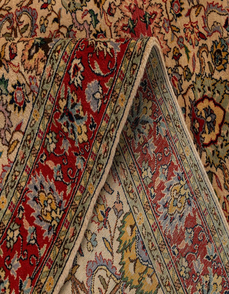 Detail image of 4' 11 x 6' 10  Hand Knotted Lahour Wool Rug
