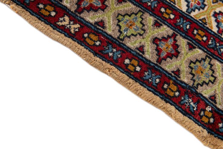 Detail image of 3' 1 x 4' 7 Hand Knotted Lahour Oriental Wool Rug