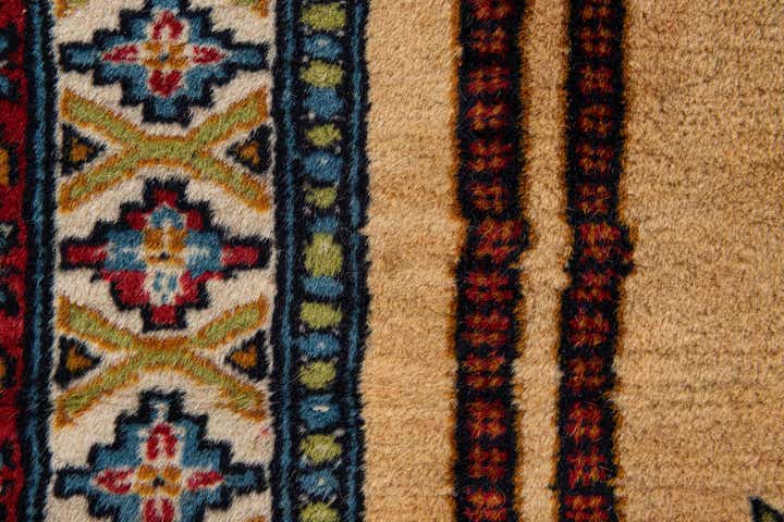 3' 1 x 4' 7 Hand Knotted Lahour Oriental Wool Rug
