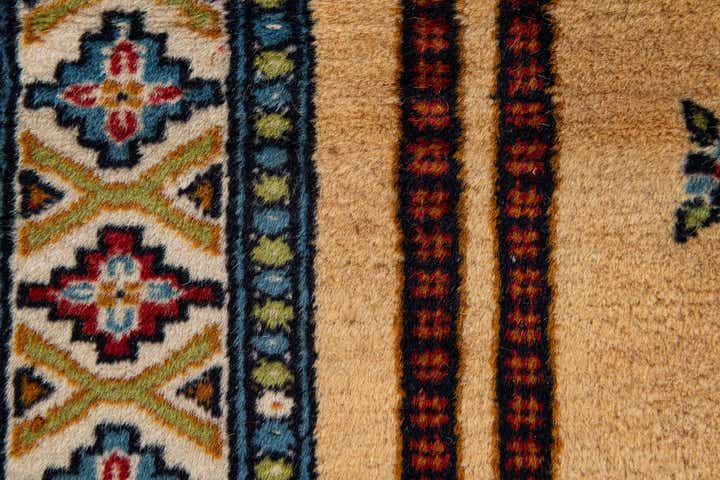 3' 1 x 4' 7 Hand Knotted Lahour Oriental Wool Rug