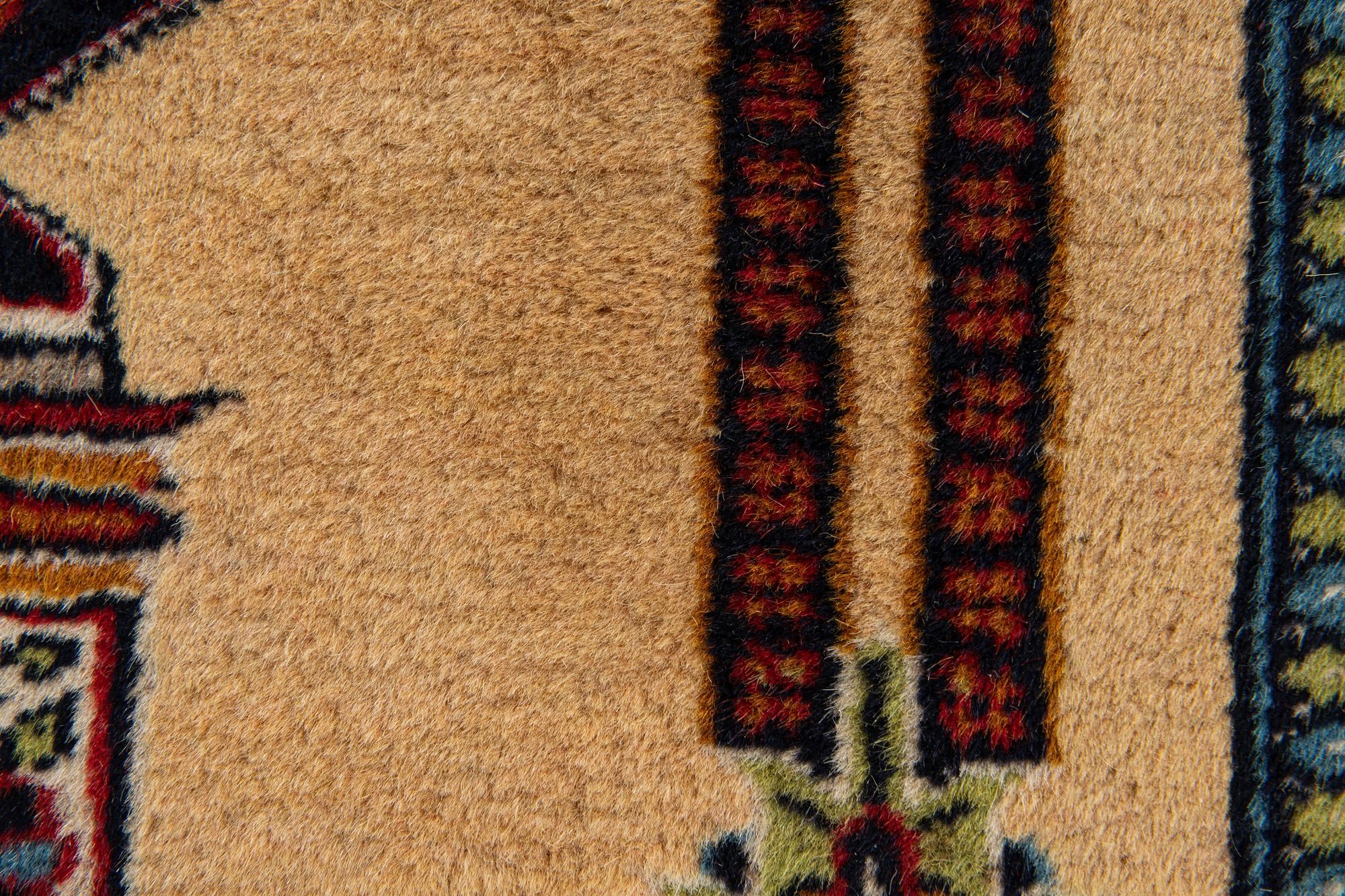 3' 1 x 4' 7 Hand Knotted Lahour Oriental Wool Rug