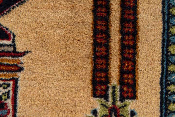 3' 1 x 4' 7 Hand Knotted Lahour Oriental Wool Rug