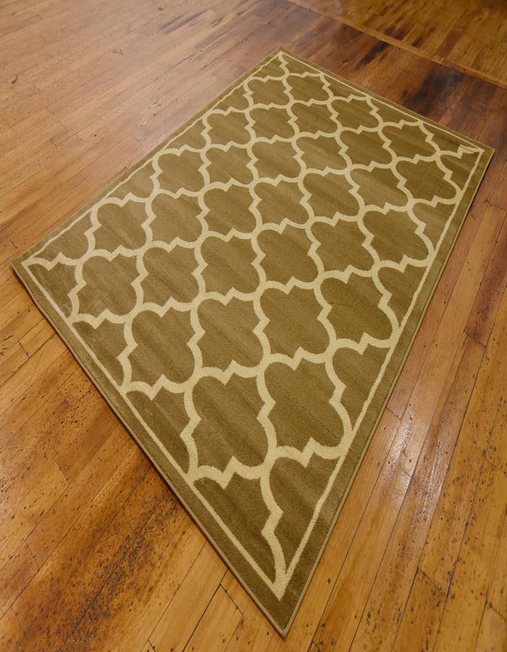 Detail image of 5' 3 x 7' 2 Lattice Rug