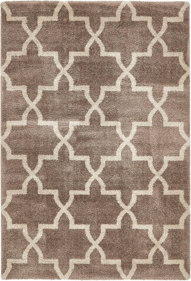 Detail image of 5' 3 x 7' 9 Lattice Rug