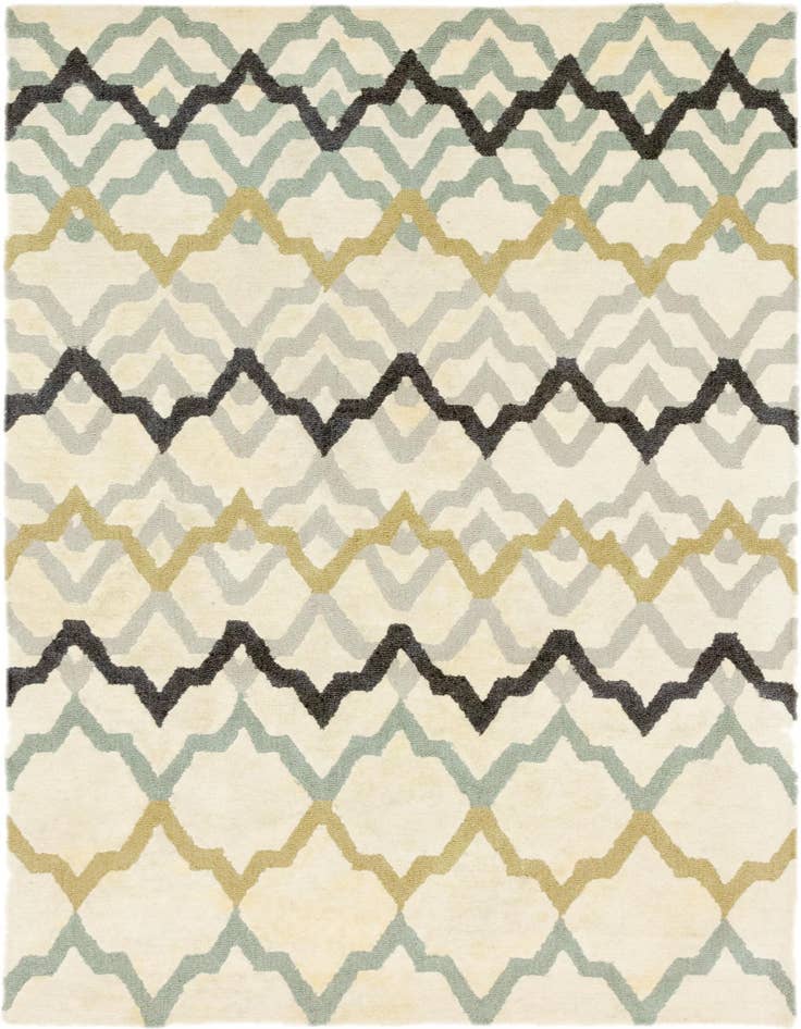 Detail image of 5' x 8' Luna Wool Rug