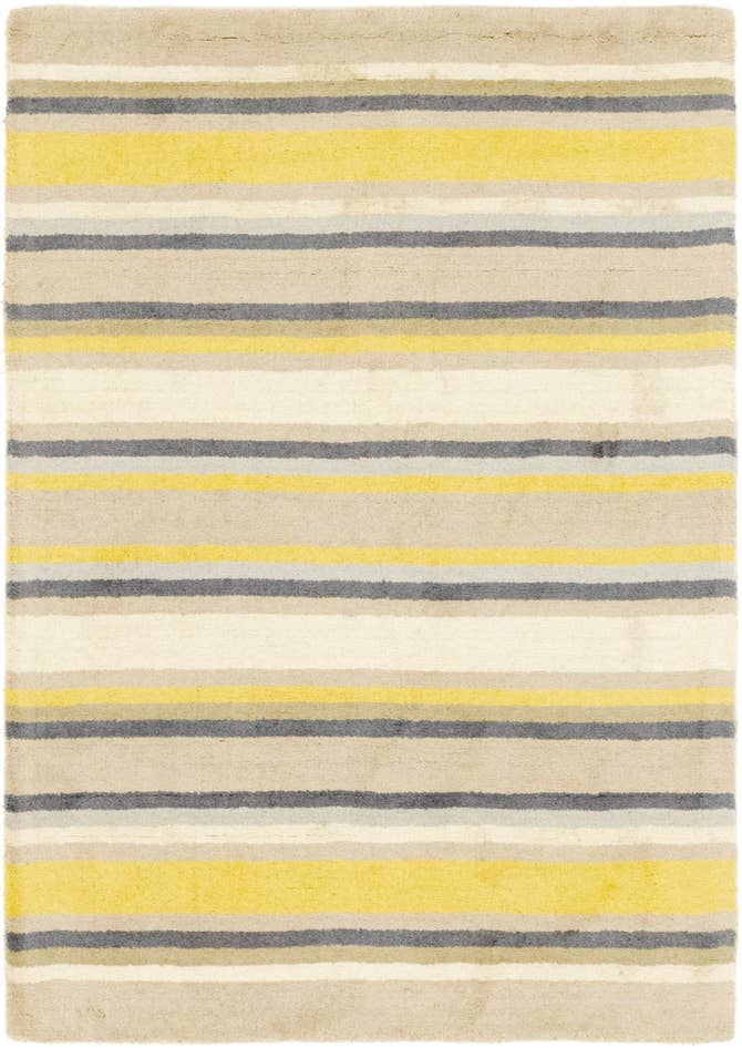 Detail image of 4' x 5' 7 Luna Wool Rug