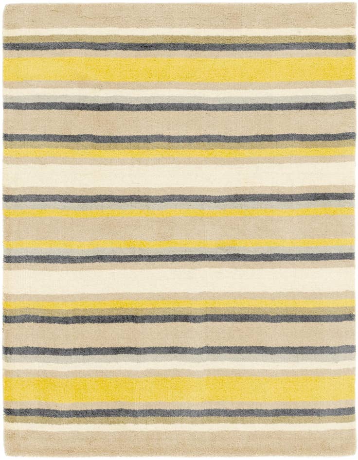 Detail image of 4' x 5' 8 Luna Wool Rug