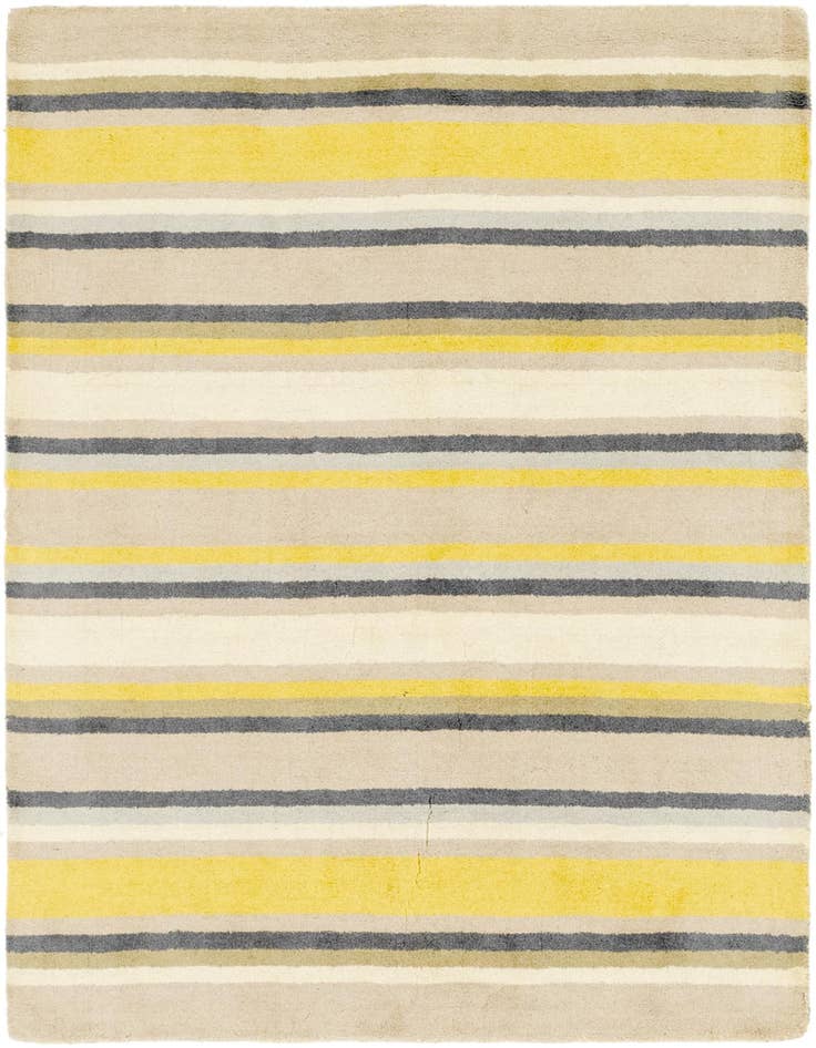 Detail image of 4' x 5' 8 Luna Wool Rug