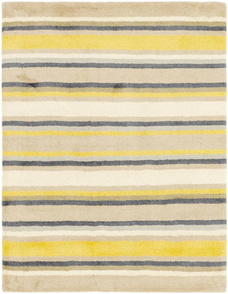 Detail image of 4' x 5' 8 Luna Wool Rug