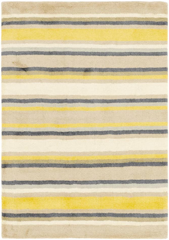 Detail image of 4' x 5' 8 Luna Wool Rug