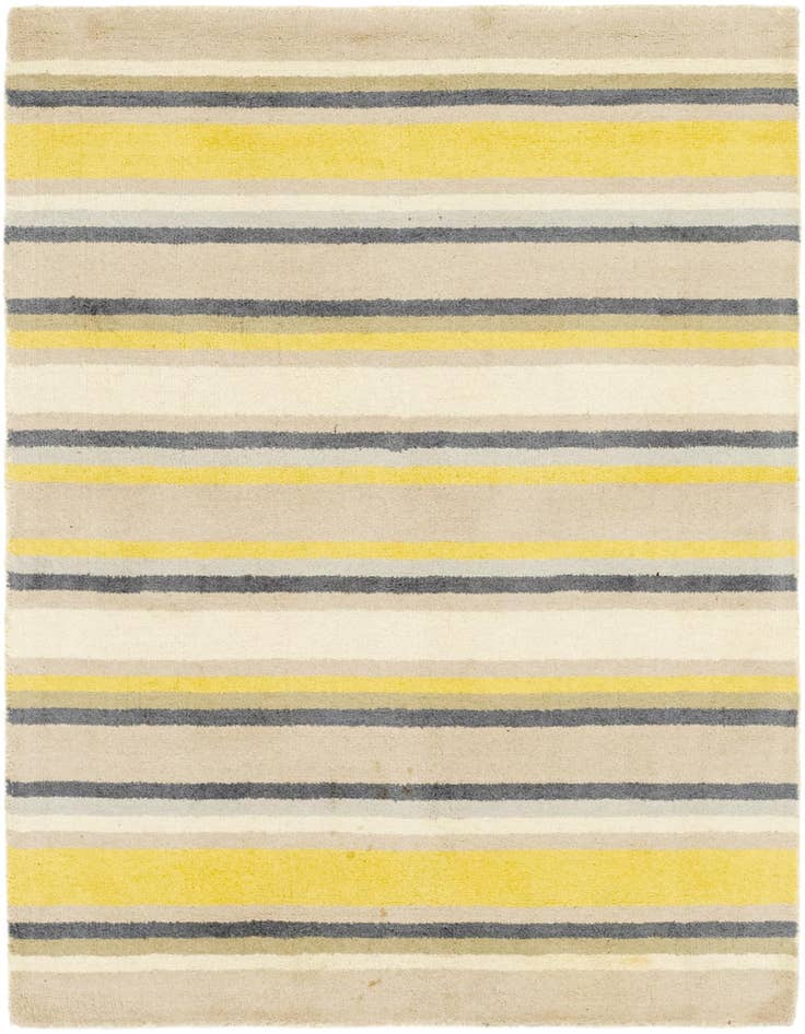 Detail image of 4' x 5' 6 Luna Wool Rug