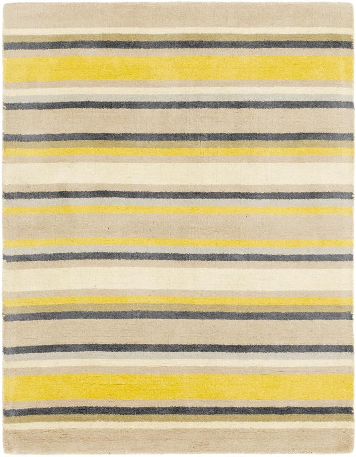 4' x 5' 6 Unique Loom Luna Wool Rug