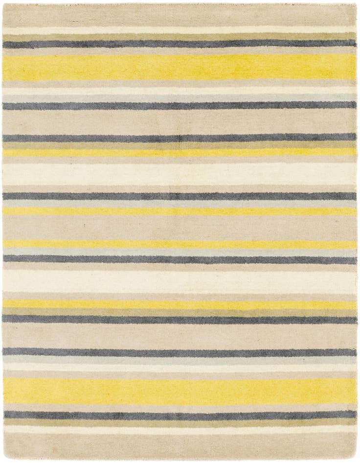 Detail image of 4' x 5' 8 Luna Wool Rug