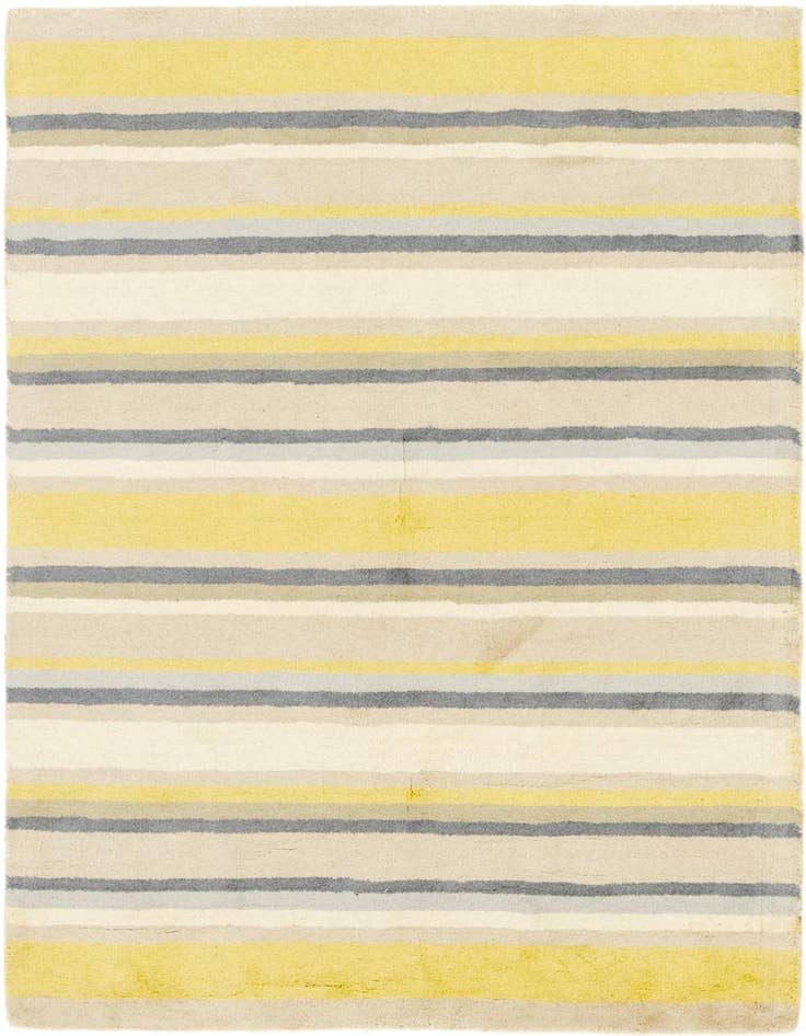 Detail image of 4' x 5' 6 Luna Wool Rug