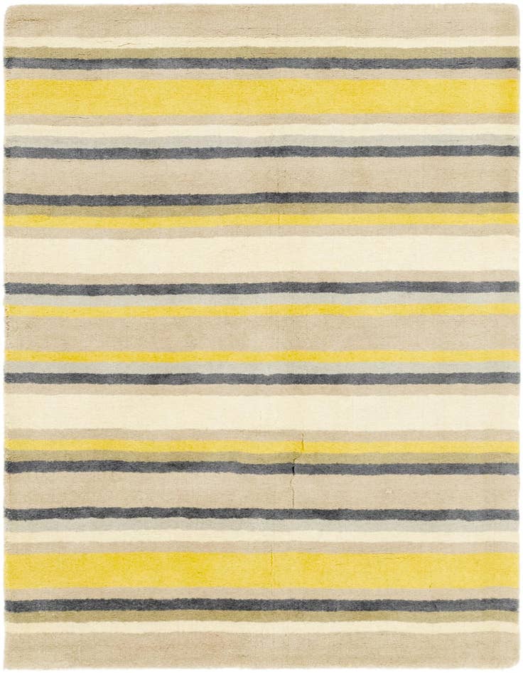 Detail image of 4' x 5' 6 Luna Wool Rug