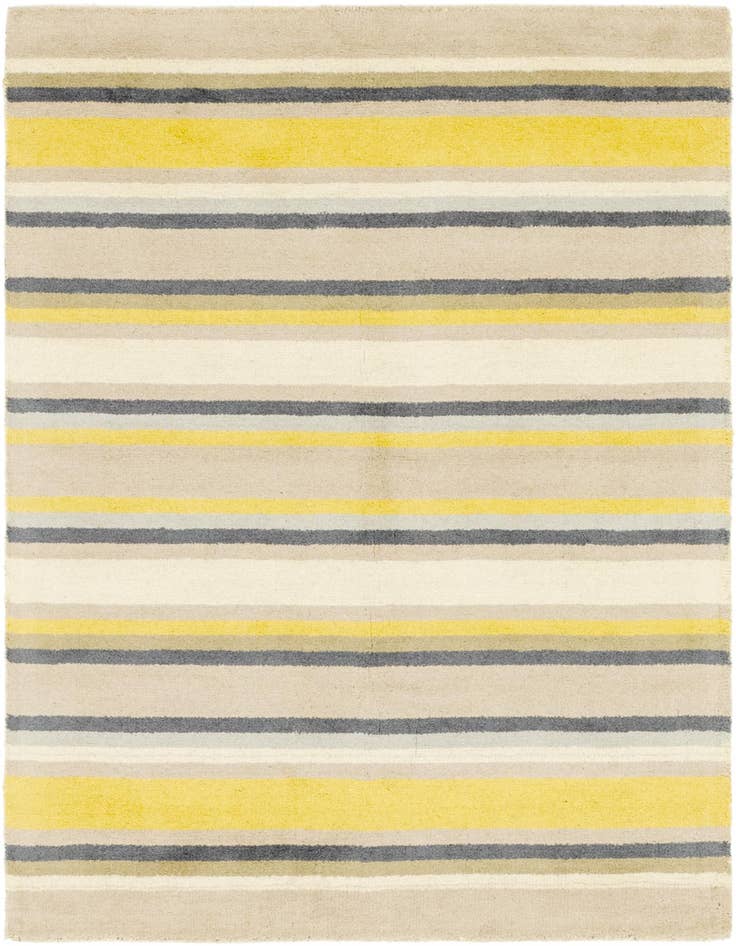 Detail image of 4' x 5' 7 Luna Wool Rug