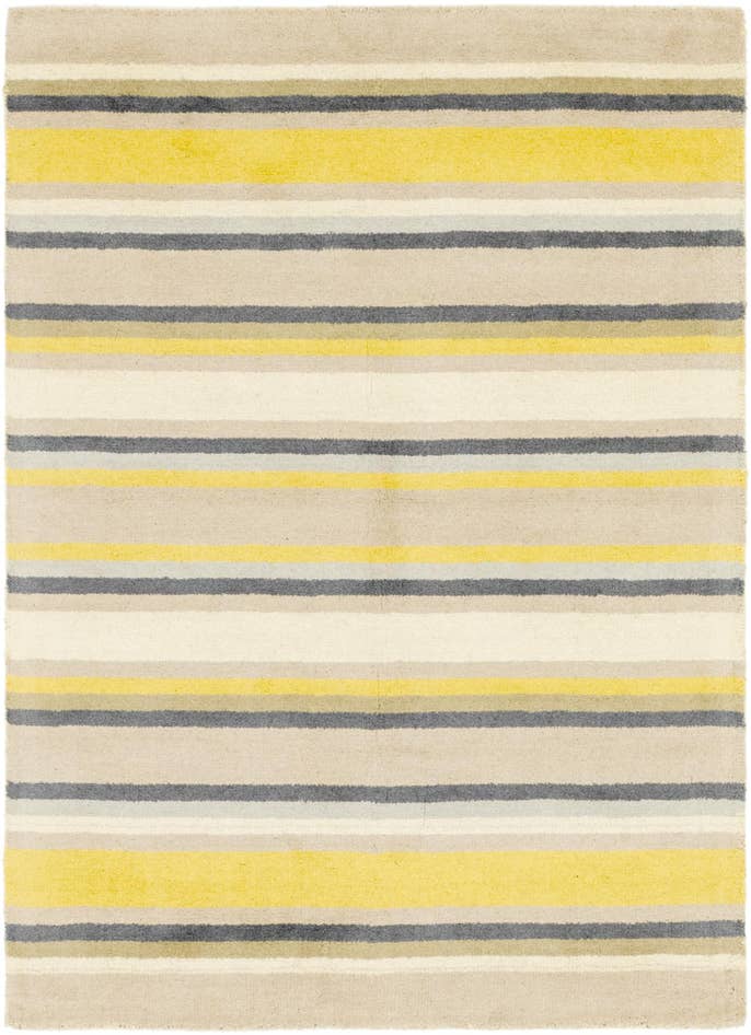 Detail image of 4' x 5' 7 Luna Wool Rug