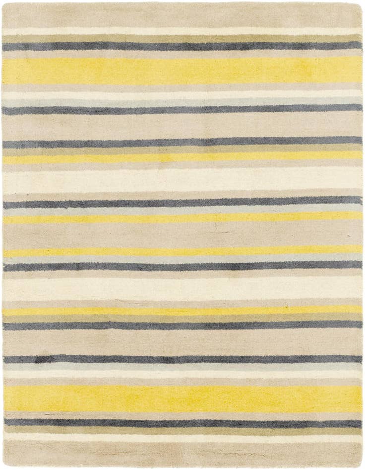 Detail image of 4' x 5' 7 Luna Wool Rug