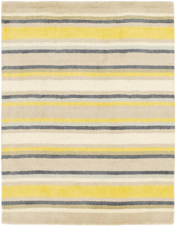Detail image of 4' x 5' 7 Luna Wool Rug