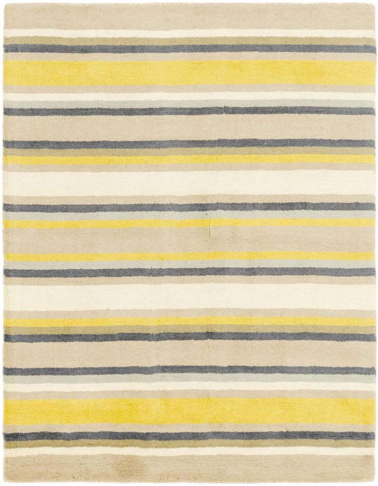 Detail image of 4' x 5' 6 Luna Wool Rug