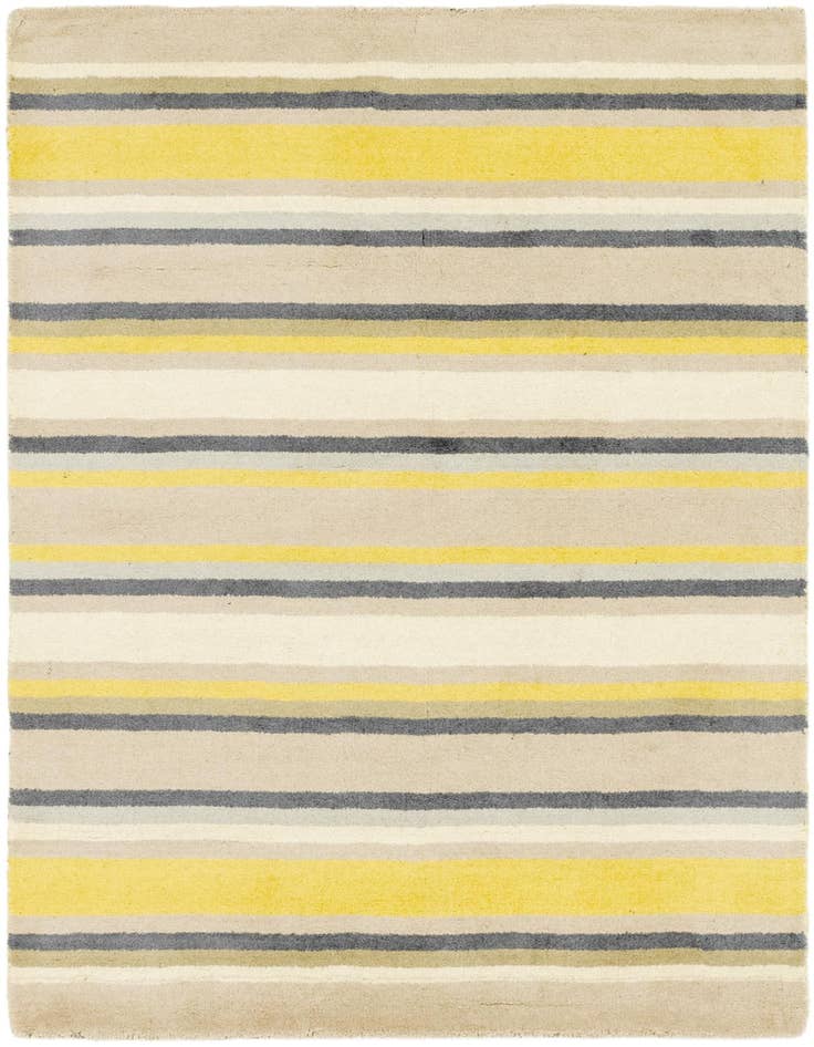 Detail image of 4' x 5' 7 Luna Wool Rug