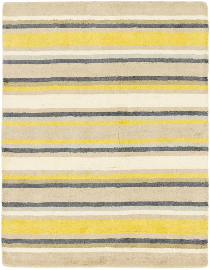 Detail image of 4' x 5' 6 Luna Wool Rug
