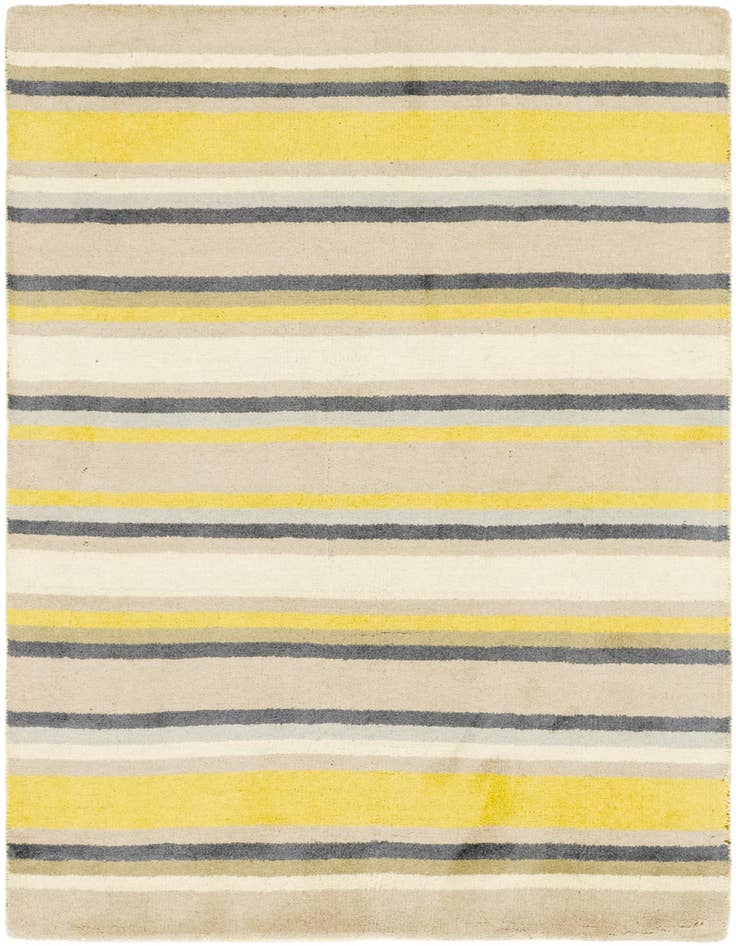 Detail image of 4' x 5' 7 Luna Wool Rug