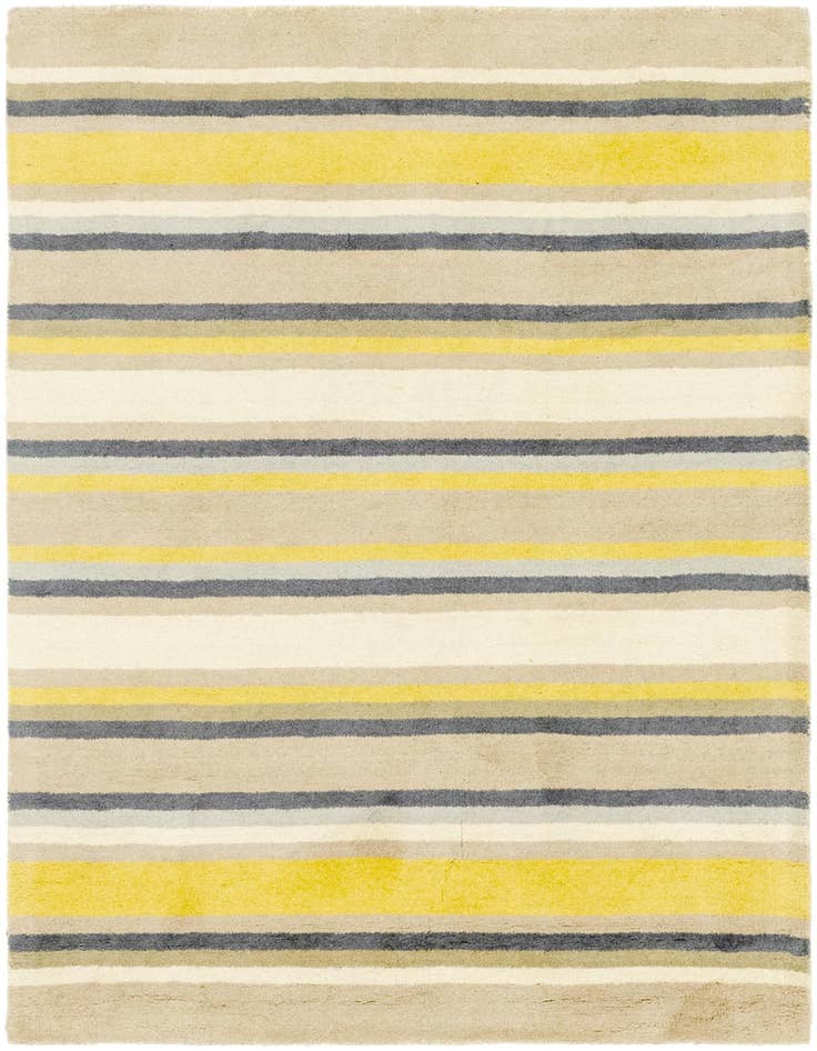 Detail image of 4' x 5' 7 Luna Wool Rug