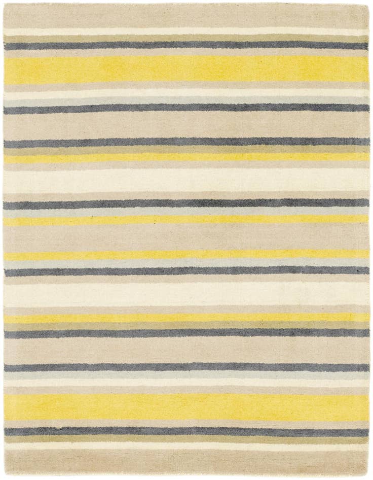 Detail image of 4' x 5' 7 Luna Wool Rug