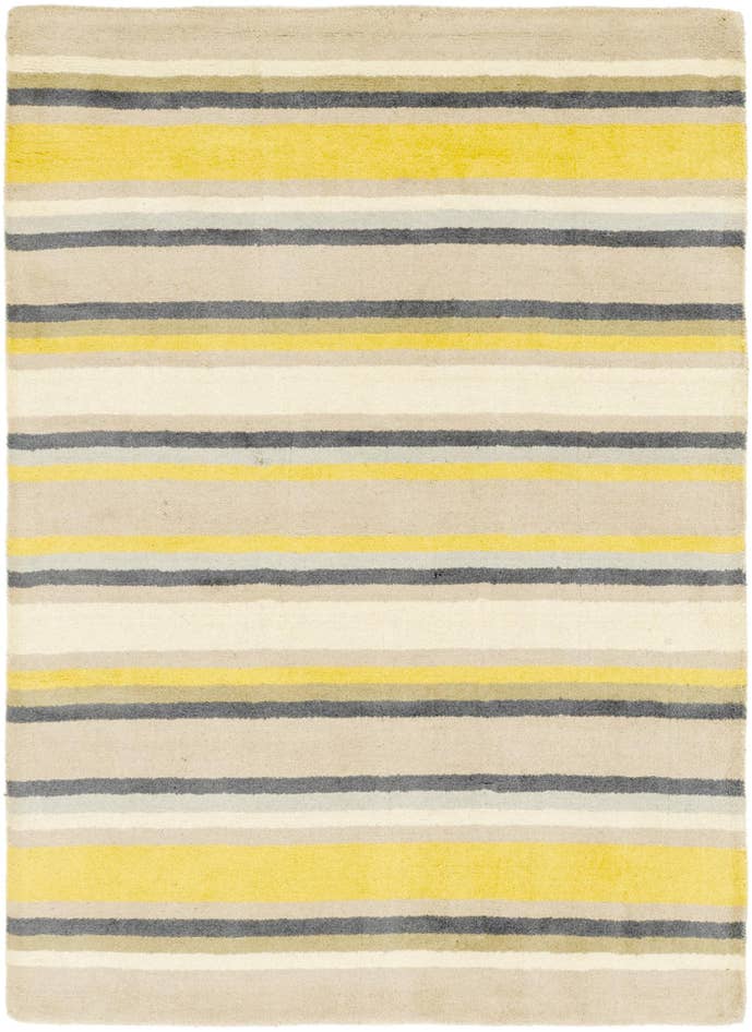 Detail image of 4' 2 x 5' 7 Luna Wool Rug