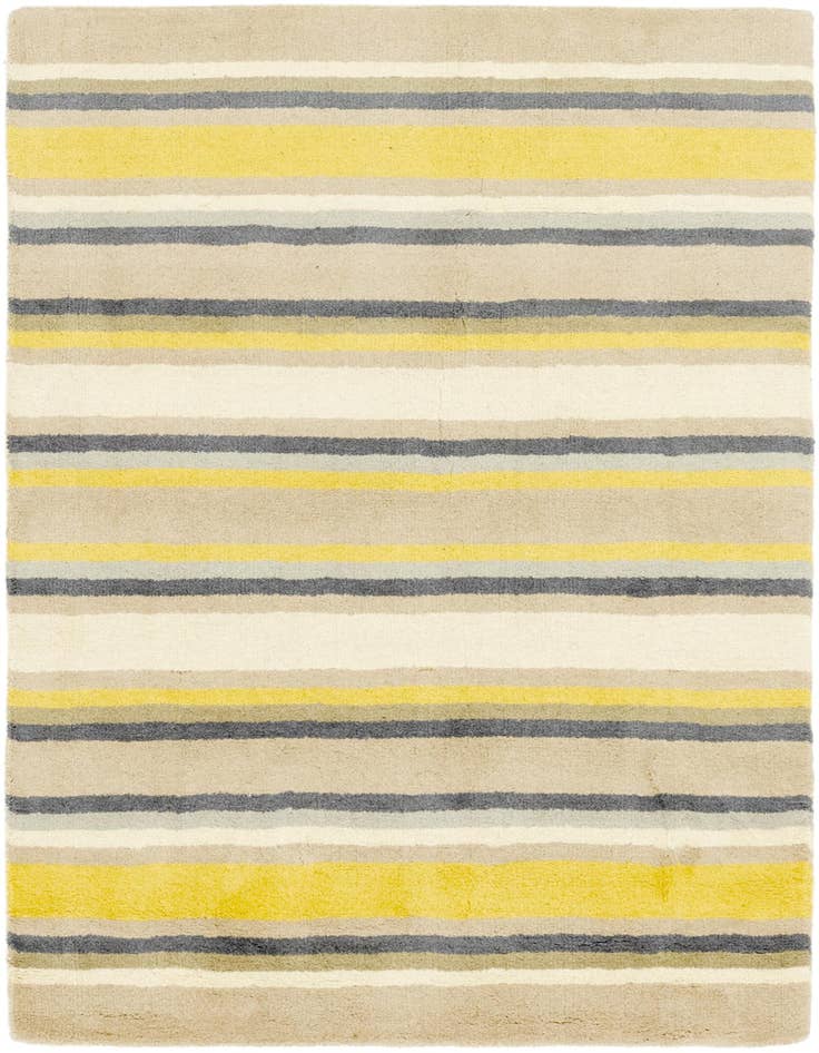 Detail image of 4' x 5' 7 Luna Wool Rug
