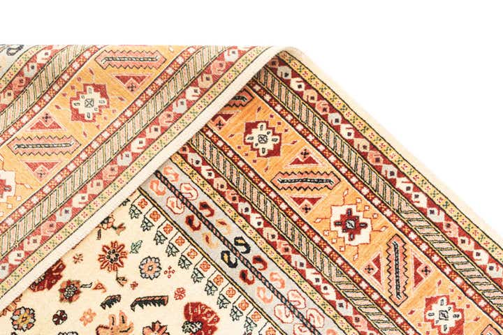 7' 10 x 11' 4 Hand Knotted Luribaft Rug