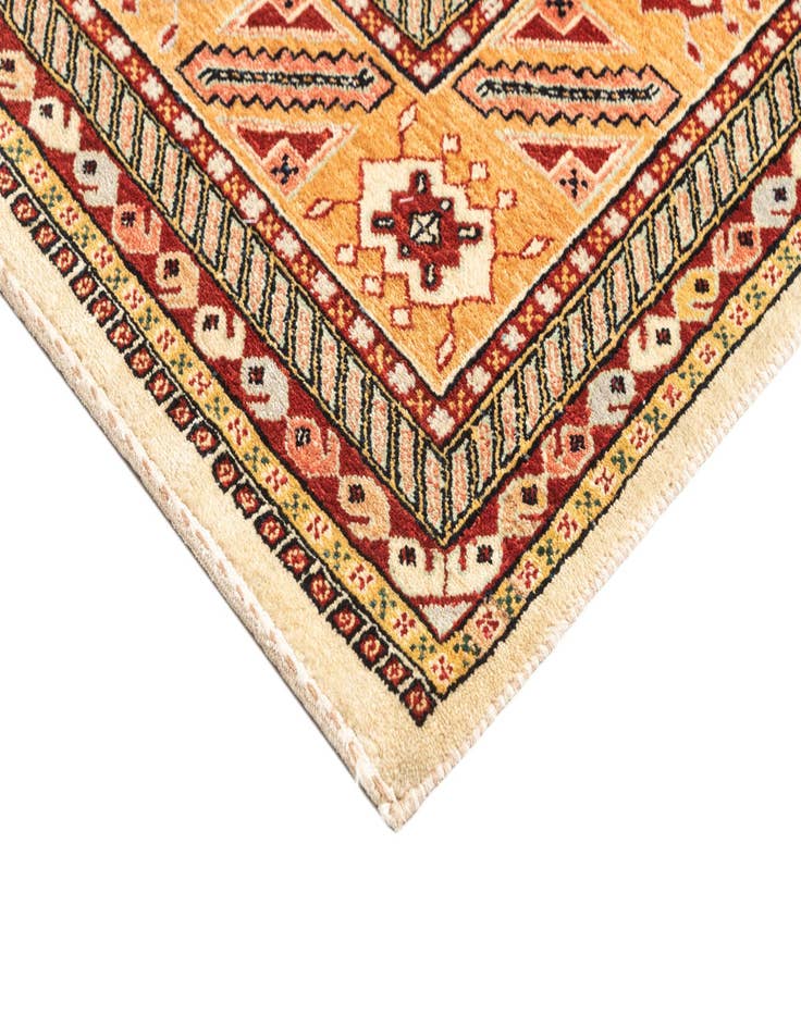 Detail image of 7' 10 x 11' 4 Hand Knotted Luribaft Rug