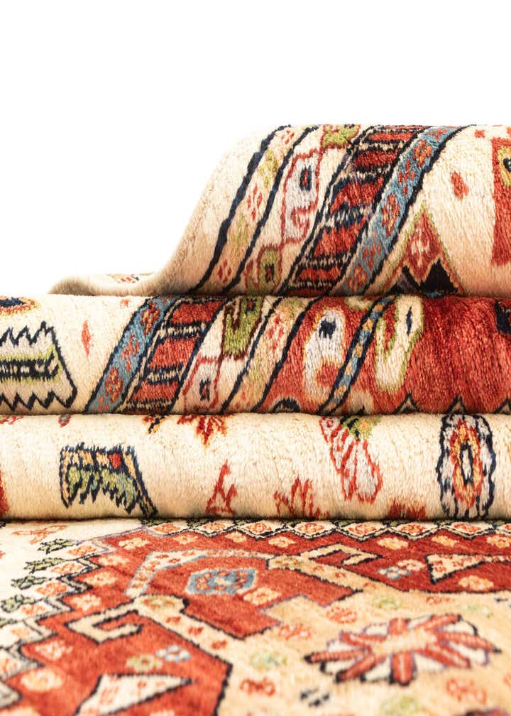 7' 11 x 11' 2 Hand Knotted Luribaft Rug