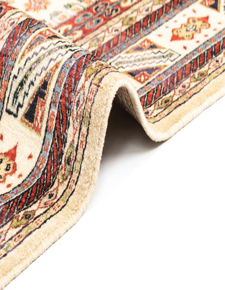 Detail image of 7' 11 x 11' 2 Hand Knotted Luribaft Rug