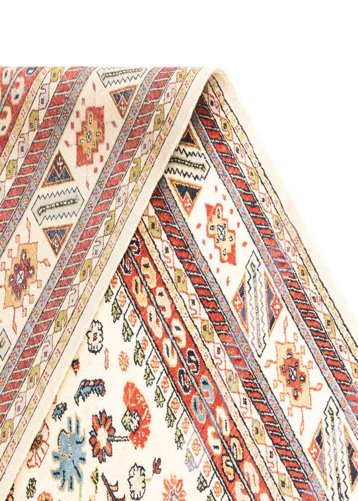 7' 11 x 11' 2 Hand Knotted Luribaft Rug