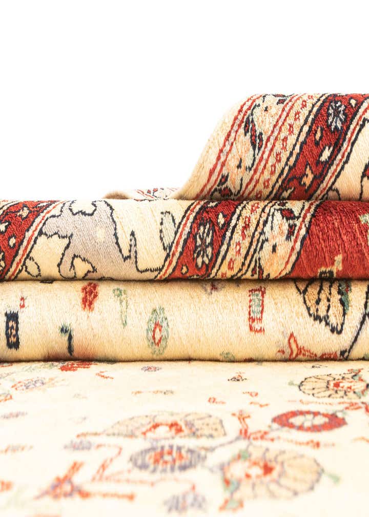 8' 1 x 11' Hand Knotted Luribaft Rug