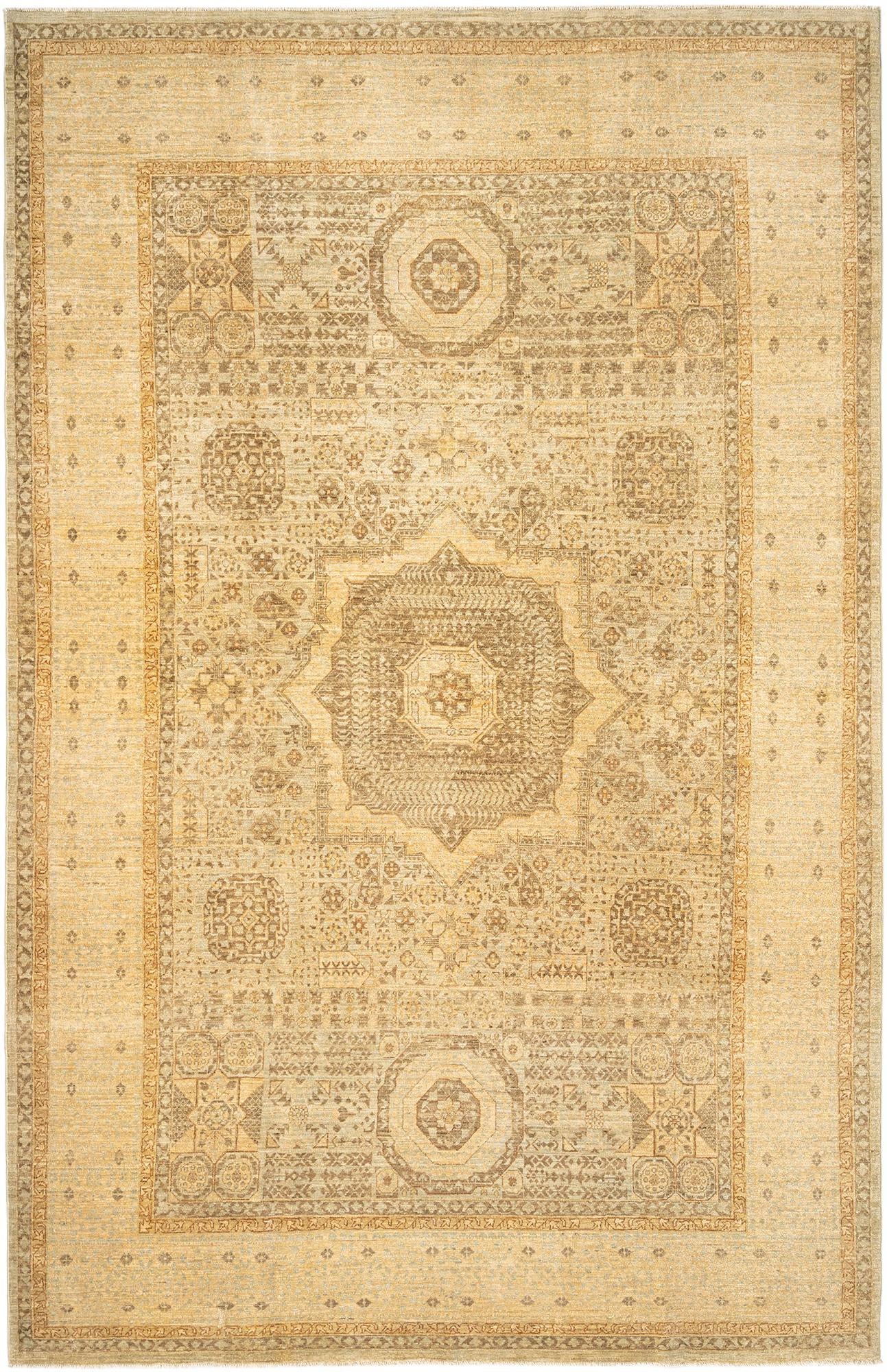6' 9 x 10' 7 Mamluk Wool Rug