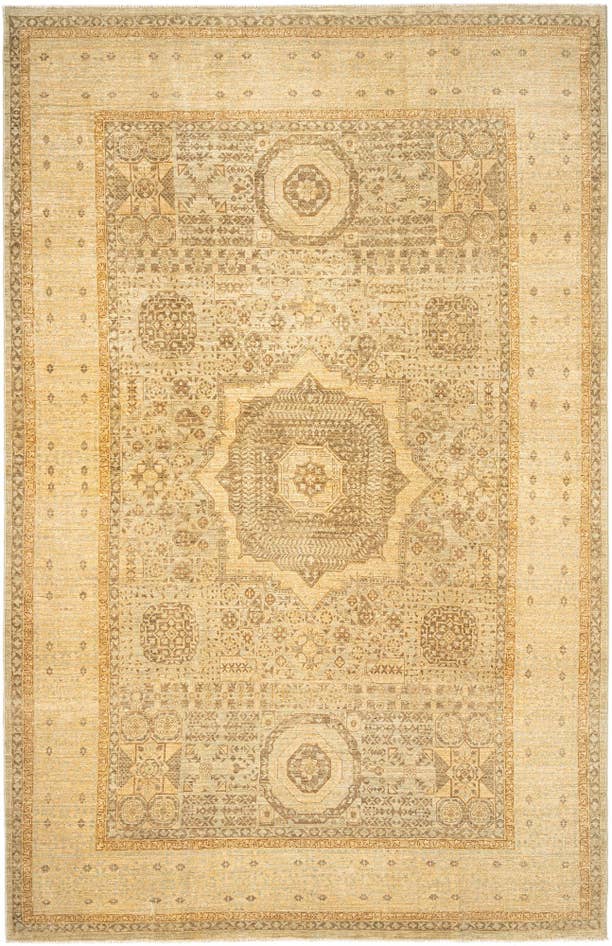 Detail image of 6' 9 x 10' 7 Mamluk Wool Rug