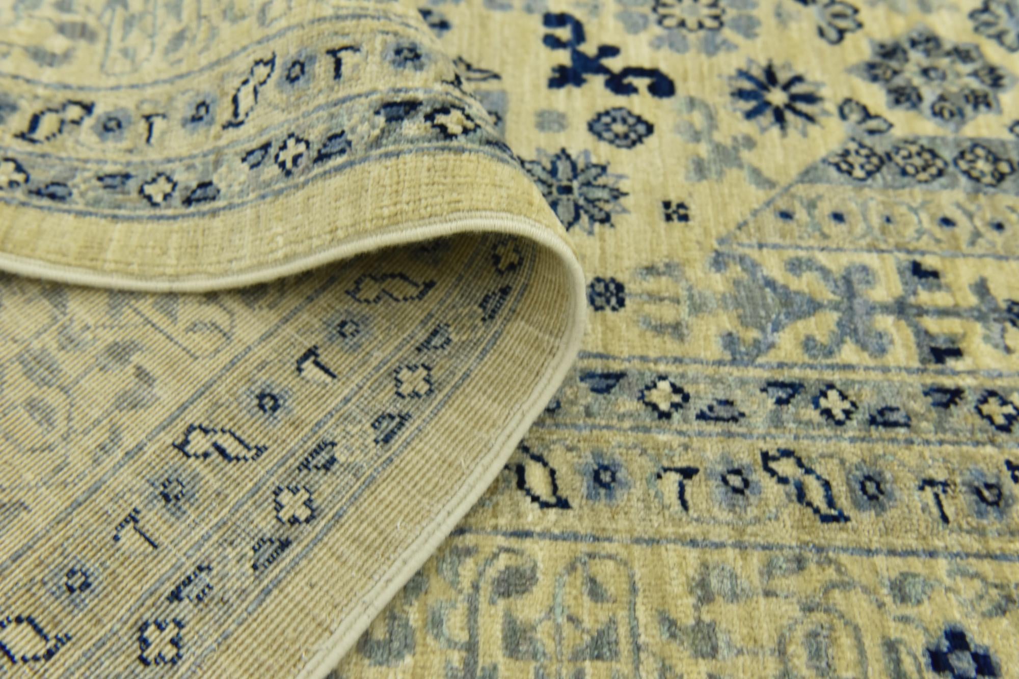 8' 5 x 11' 4 Hand Knotted Mamluk Ziegler Rug
