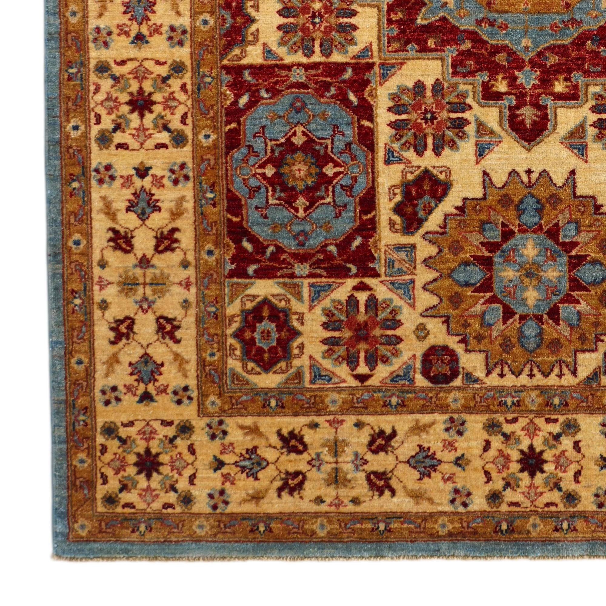 5' x 6' 8 Hand Knotted Mamluk Ziegler Rug