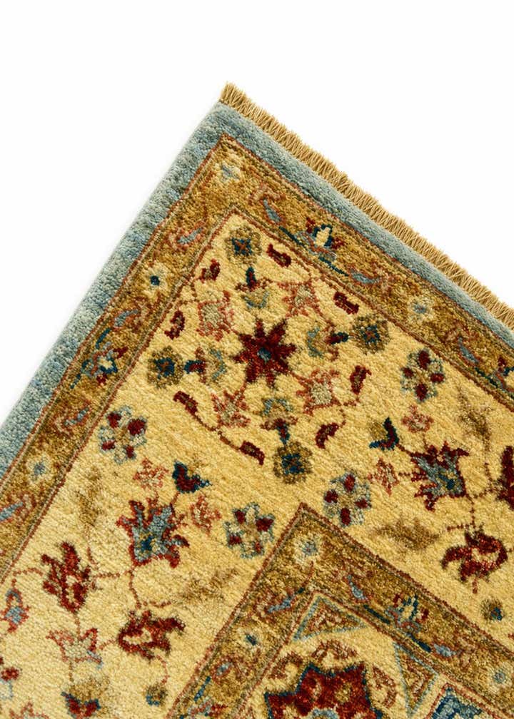 5' x 6' 8 Hand Knotted Mamluk Ziegler Rug