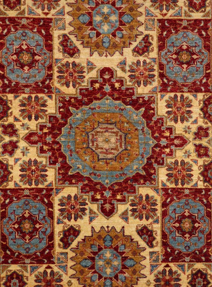 5' x 6' 8 Hand Knotted Mamluk Ziegler Rug