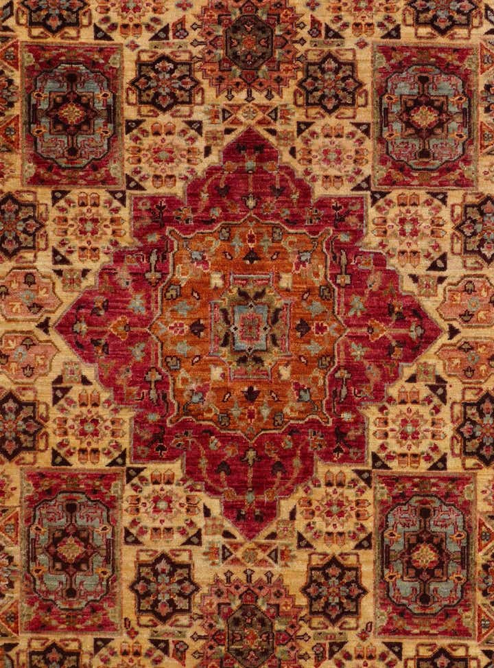 5' 5 x 7' 10 Hand Knotted Mamluk Ziegler Rug