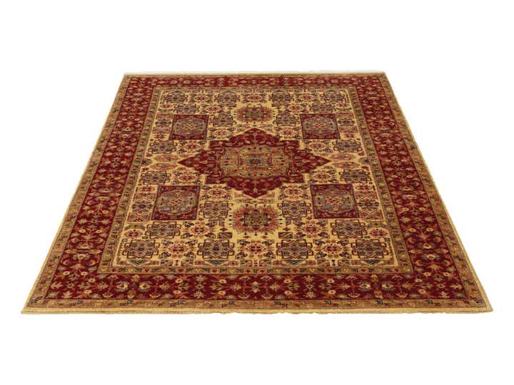 5' 8 x 7' 11 Hand Knotted Mamluk Ziegler Rug