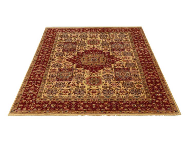 Detail image of 5' 8 x 7' 11 Hand Knotted Mamluk Ziegler Rug