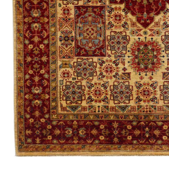 5' 8 x 7' 11 Hand Knotted Mamluk Ziegler Rug