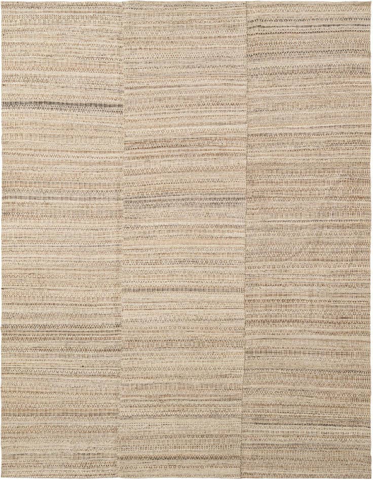 Detail image of 7' 10 x 10' Hand Knotted Marok Kilim Rug